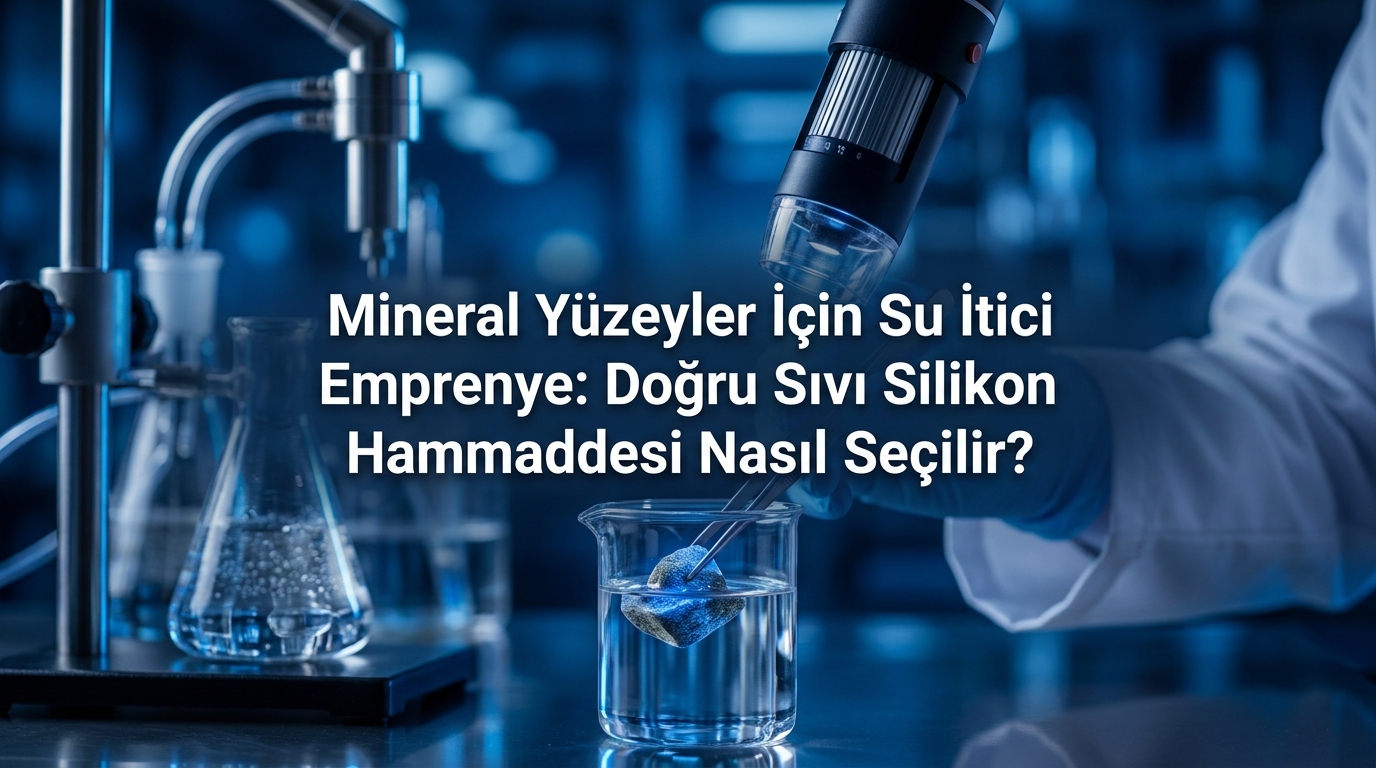 Mineral Yüzeyler İçin Su İtici Emprenye: Doğru Sıvı Silikon Hammaddesi Nasıl Seçilir?