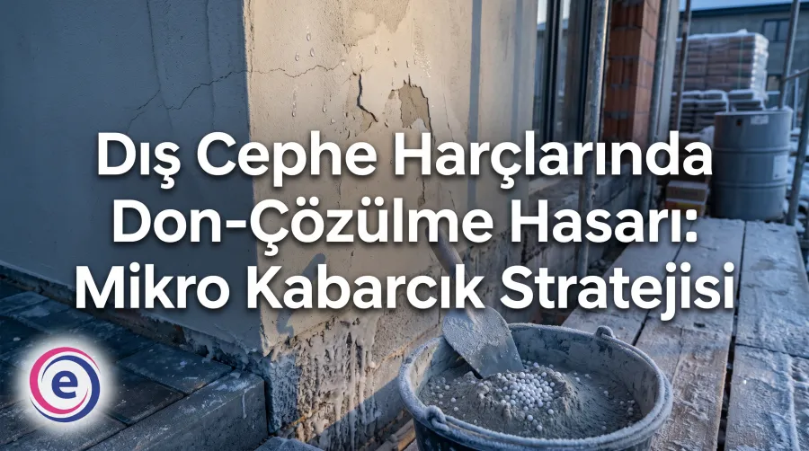 Freeze-Thaw Damage in Exterior Mortars: Micro-Bubble Strategy